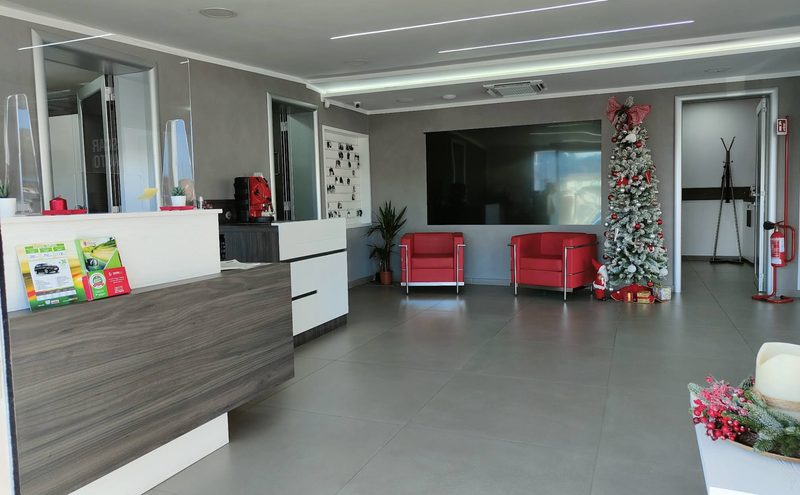 dealer showroom